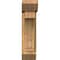 Ekena Millwork Imperial Slat Rough Sawn Bracket w/ Offset Brace, Western Red Cedar, 6"W x 16"D x 24"H BKT0604X16X24IMP06RWR - alternate 3
